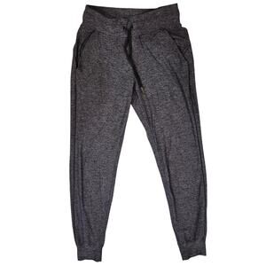 Lululemon Ready To Rulu Jogger Size 4 High Rise Heathered Gray Black Drawstring
